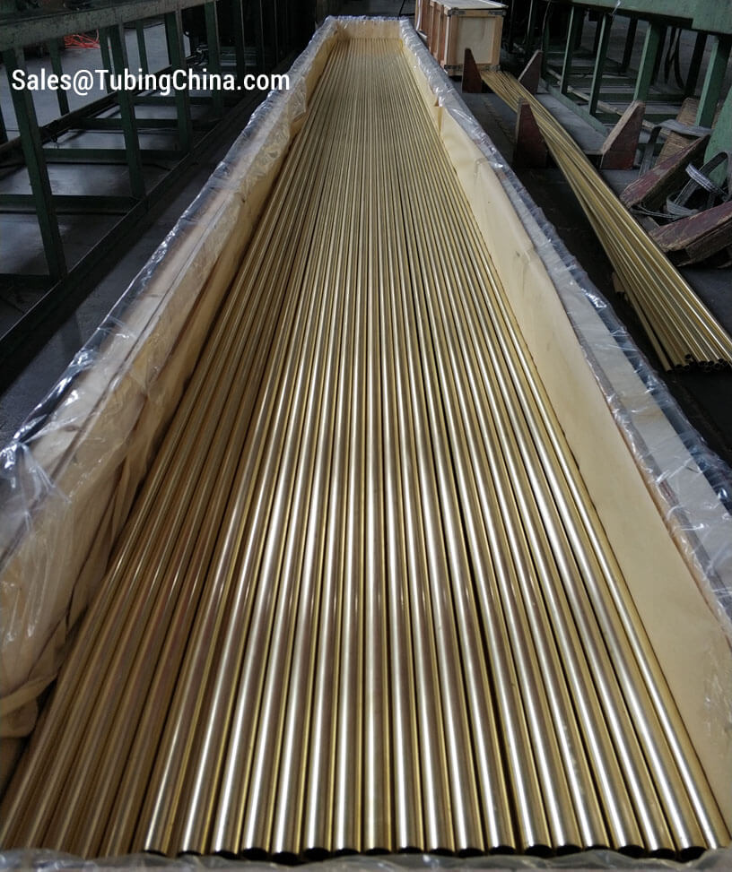 ASTM B111 C68700 Brass Seamless Tubes
